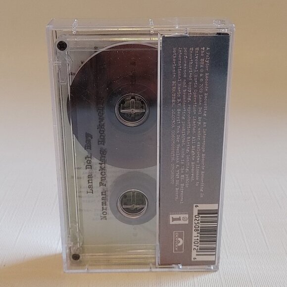 LANA DEL REY - NORMAN FUCKING ROCKWELL - Clear UK Imported Cassette - Picture 4 of 6